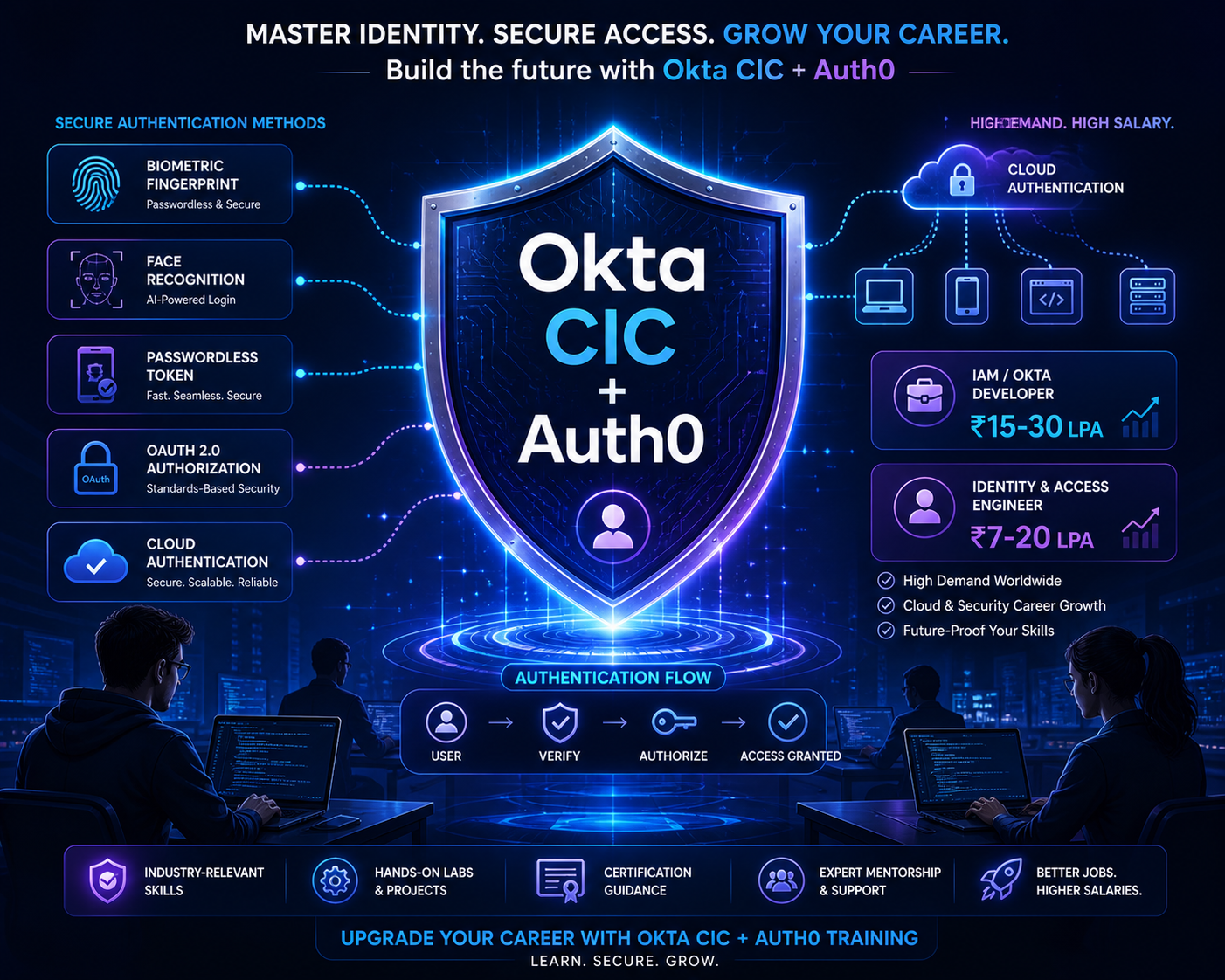 🚀 Okta CIC + Auth0: The Hottest Skill Set with ₹15–30 LPA Salaries (Yes, Really)